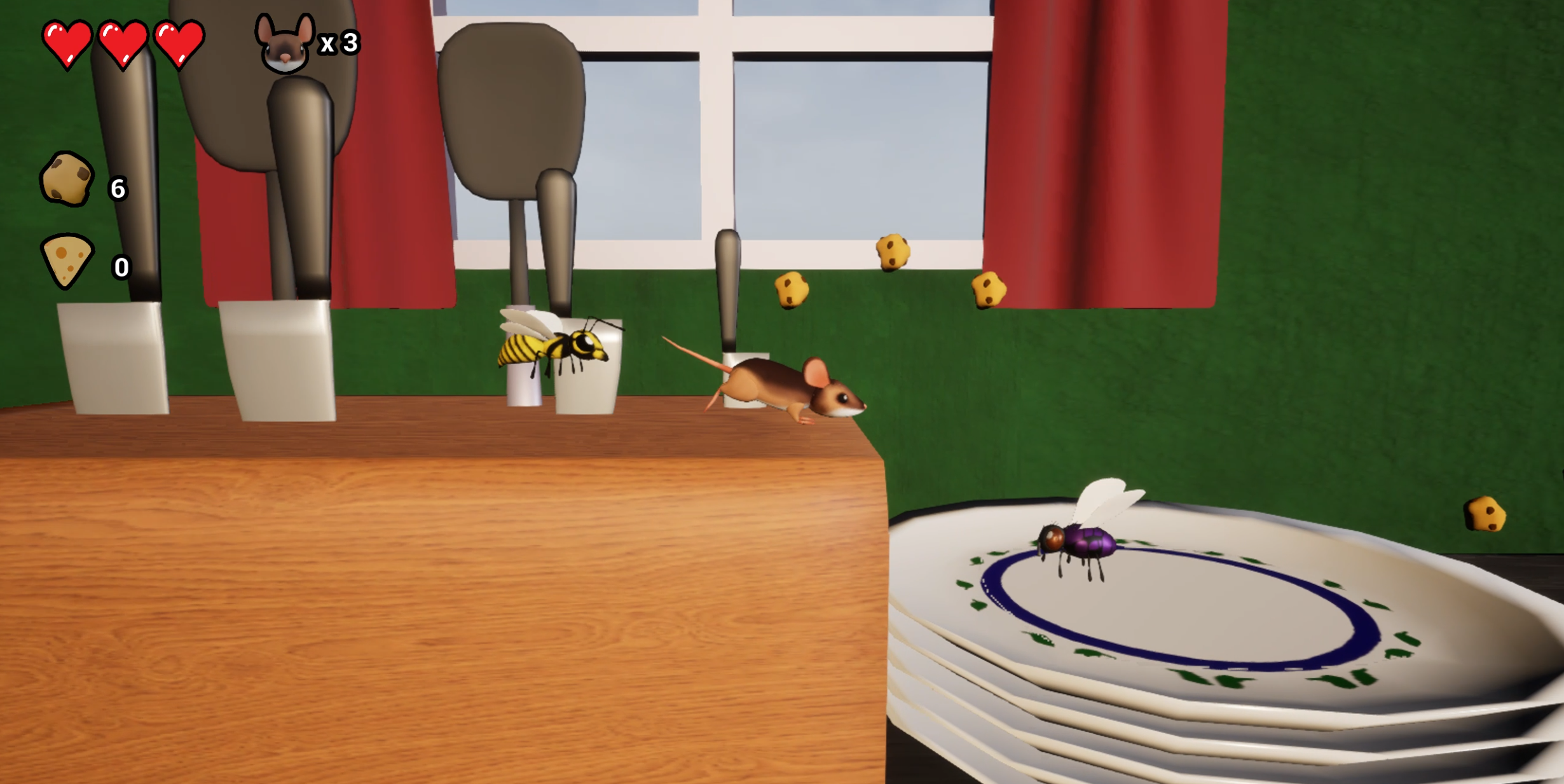 Screenshot: Level-Layout (Übersicht)